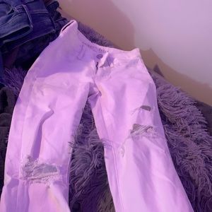 white american eagle jeans